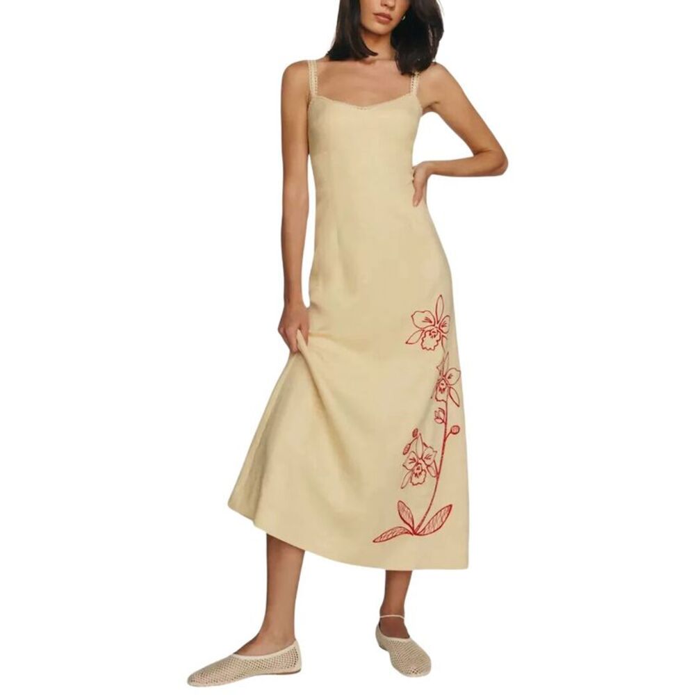 Anette Womens  Midi Dress